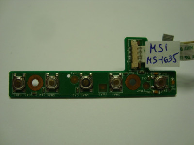 Бутон за включване MSI Megabook MS-1635 M673X MS-10396